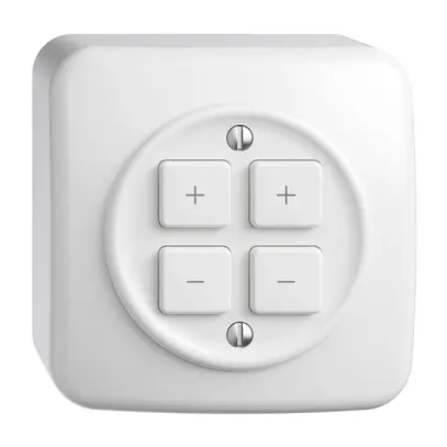 Variateur Uni-LED AP 2K/4T Sdue Wiser blanc 