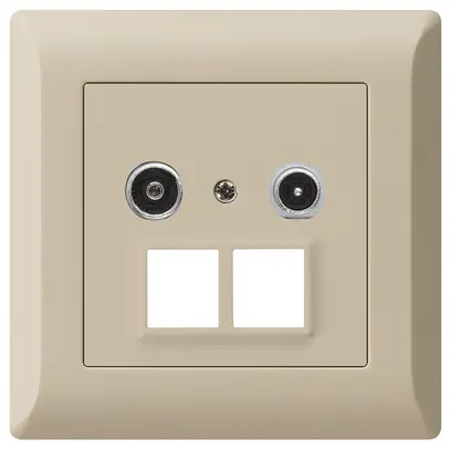 Presa multimedia INC kallysto.line R/TV 23dB 2GHz beige 