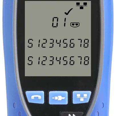 Testeur de câble multimédia VDV II RJ11/RJ12/RJ45/raccord F 