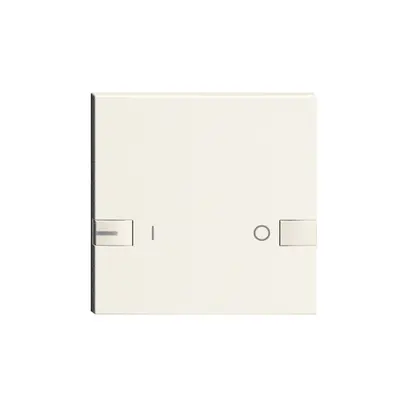 Touche 1/1, I-0, 1 LED ZEP blanc blanc 