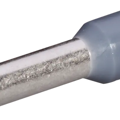 Embout de câble Ferratec DIN is. 4mm²/12mm gris 