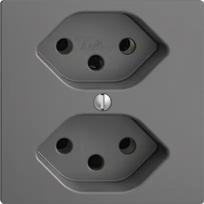 Presa INC EDIZIOdue 2×T13 grigio scuro 