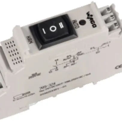 Relais AMD WAGO 1C Hand-0-Automat 24V CC/16A 