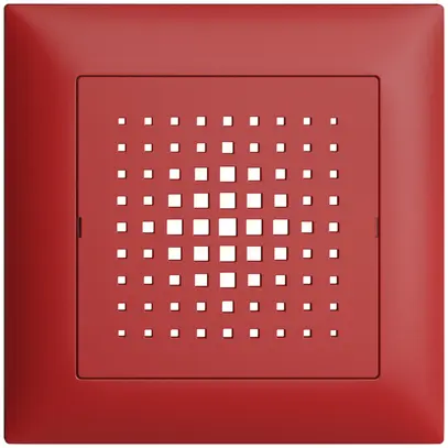 Kit frontal ENC EDIZIOdue berry 88×88mm pour carillon 3070 