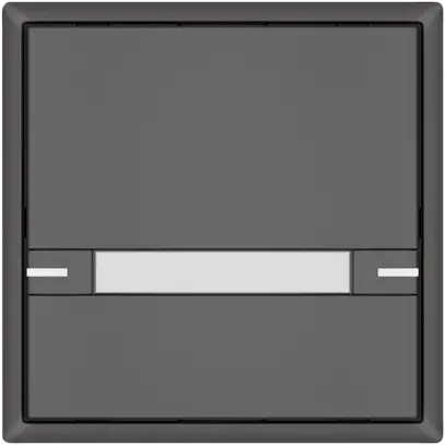 Pulsante KNX RGB EDIZIO.liv SNAPFIX® sensore temp.RGB-LED targ.1× com.2T grs 