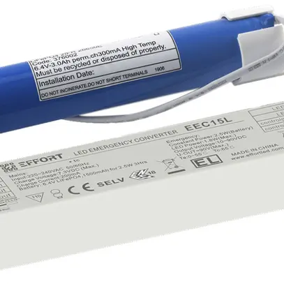 Kit pour luminaire de sécurité DOTLUX 5W 3h LED AT LiFePO4 7.3V 3000mAh 