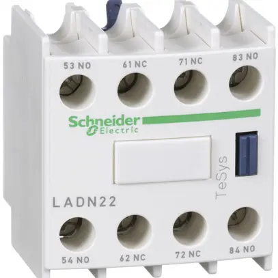 Contact auxiliaire Schneider Electric LADN22 2F+2O TeSys 