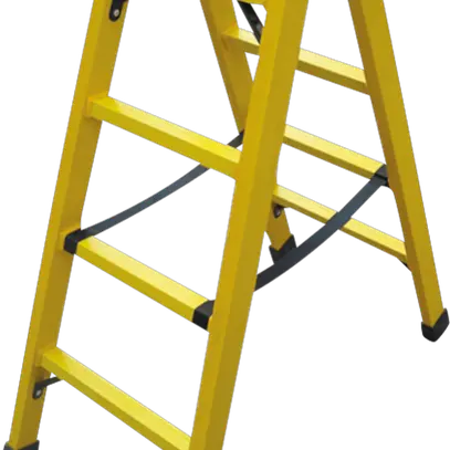 Bockleiter PLICA 2×4 Sprossen GFK 260kg EN131 30kV 