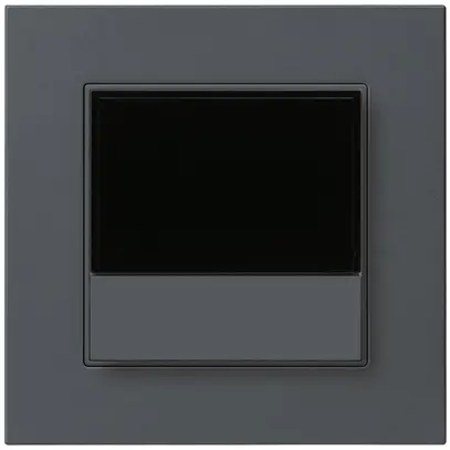 Thermostat d'ambiance ENC kallysto.pro KNX s/e-link avec touches anthracite 