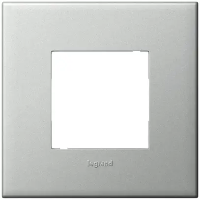 Cadre de recouvrement ATO 1×1 module alu perle 