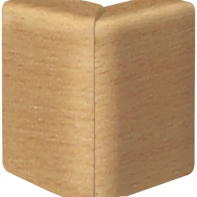 Angle extérieur Hager pour SL20080 décor hêtre 