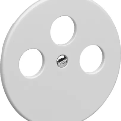 Kit frontale INC basico TV-R-SAT bianco 