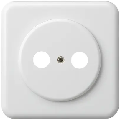 Kit frontale INC basico per TV-R bianco Ø58mm 