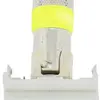 LED 230V BA9s giallo port.spina 