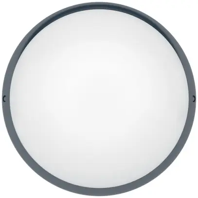 Plafonnier/applique LED ASTREO 1400lm 17W HF Ø328mm anthracite 