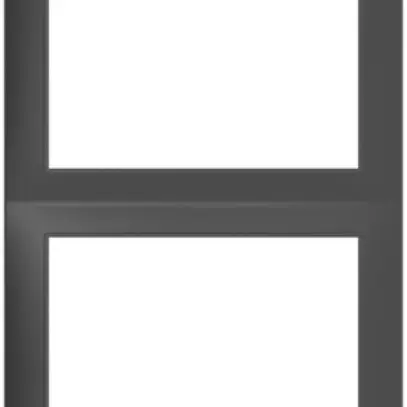 Plaque frontale AP SIDUS 145×75mm anthracite 