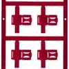 Marcatore di conduttore Weidmüller MultiCard SFC p.Ø3.5…7mm 30×12.5mm PA66 rosso 