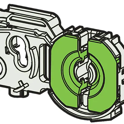 Portalampada G13, 3345-C/MAU-13-TR, molleggiato 