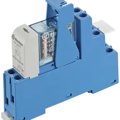 Relè di accoppiamento AMD Finder 48, 2C 8A/24VDC sensibile AgNi morsetti a vite 