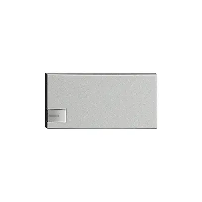 Touche 1/2 KNX/électron.a.LED EDIZIOdue commande simple silver 