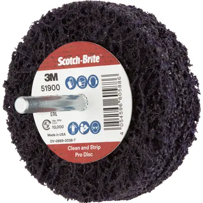 Disco abrasivo in vello 3M Scotch-Brite XT-ZS Pro Ø100×13×6mm 