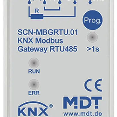 Gateway KNX/Modbus AMD MDT SCN-MBGRTU.01 RS-485 30VDC 2UM 