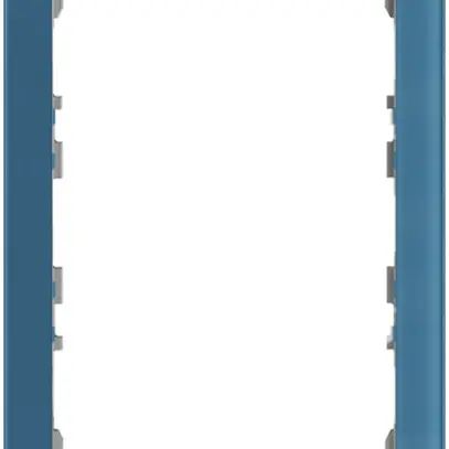 Telaio di copertura EDIZIOdue prestige per KNX-Panel 7" vetro indigo 