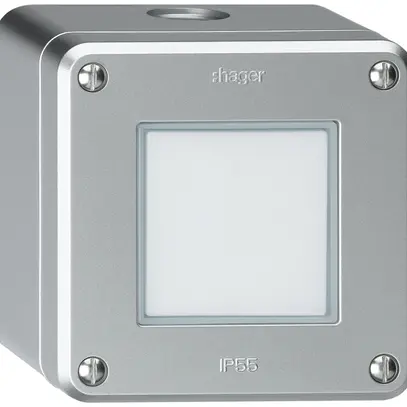 Contatto pulsante AP robusto IP55 alluminio 