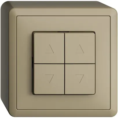 Pulsante per tapparella AP EDIZIOdue sand 2 canali 