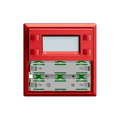 Placca frontale RTH KNX 1…4×EDIZIOdue berry con LED RGB 