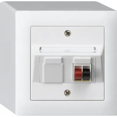 Presa AP audio kallysto 1×bianco morsetto per 1 altoparlante 