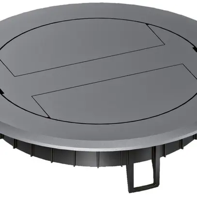 Couvercle Hager pour BSR02 matière synthétique, gris 