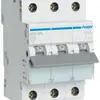 Disgiuntore Hager MCB 3P 415V tipo C 25A Icn 6kA 3UM 