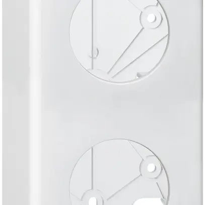 Kit de montage AP basico I-I blanc 2×Ø43mm 