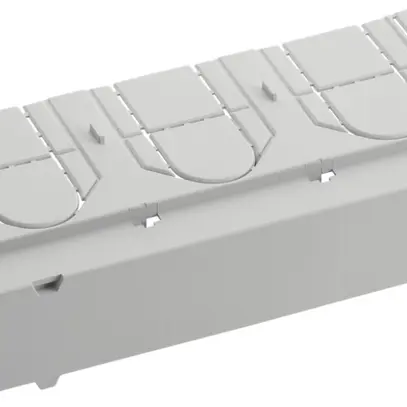 Pezzo di copertura dello spazio di raccordo Hager per weber.silas DIN2 