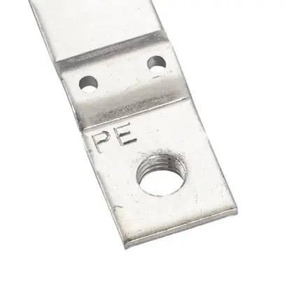 Pièce de raccordement Weber PE N-PE p.raccords TN-S 250A/630A rail plat max.10mm 