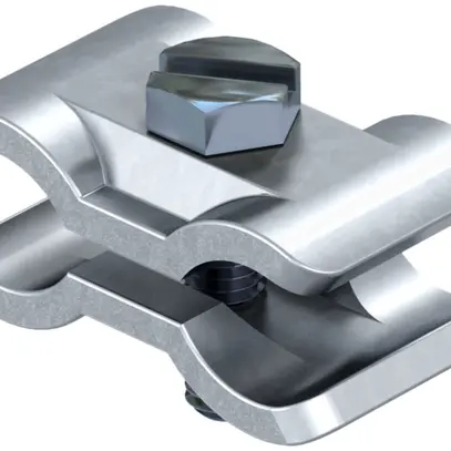 Morsetto paralelle Bettermann acciaio inoss. 