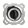 Contatto rotativo INC 0<1/1P nero con manopola 