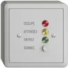 Station de porte AP EDIZIOdue pour signaux d'appel, gris clair, français 