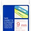 Cassette ruban Brother TZe-222 9mm×8m, blanc/rouge 