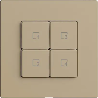 Pulsante scena 4 scene/4T WLAN Edue Wiser sand 