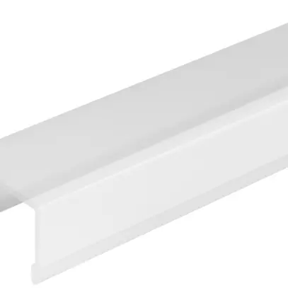 Copertura del profilo LDV PC/W01/D/1, 26.3×17.7mm, 1m, chiaro 