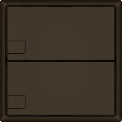 Universaltaster EDIZIO.liv UNI SNAPFIX® o.LED 2× 1-Tbed.br 