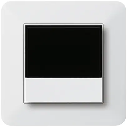 Termostato ambiente INC kallysto.trend KNX s/e-link con tasto bianco 