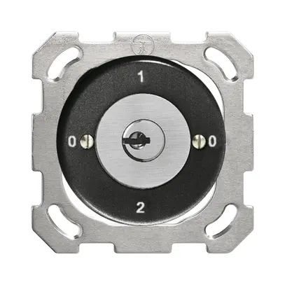 Interruttore rot. INC FH 2/3P nero con serratura di sicurezza 