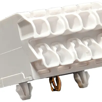 Borne de connexion 5P 0.5…2.5mm² mise à terre enfichable bc 