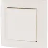 Pulsante RF AP Eaton xComfort, 1 volta complet 55×55mm, bianco lucido 