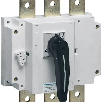 Interrupteur de charge INC Hager 3L 1600A montage frontal indication de coupure 