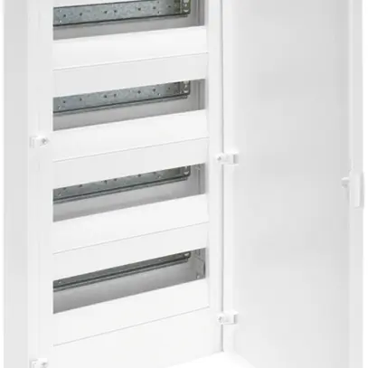 Quadro di distribuzione AP Hager golf 4 file 48UM porta IP40 281.5×646.5×98.5mm 