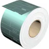 Étiquette Weidmüller THM ET 12.8×31mm polypropylène, turquoise 